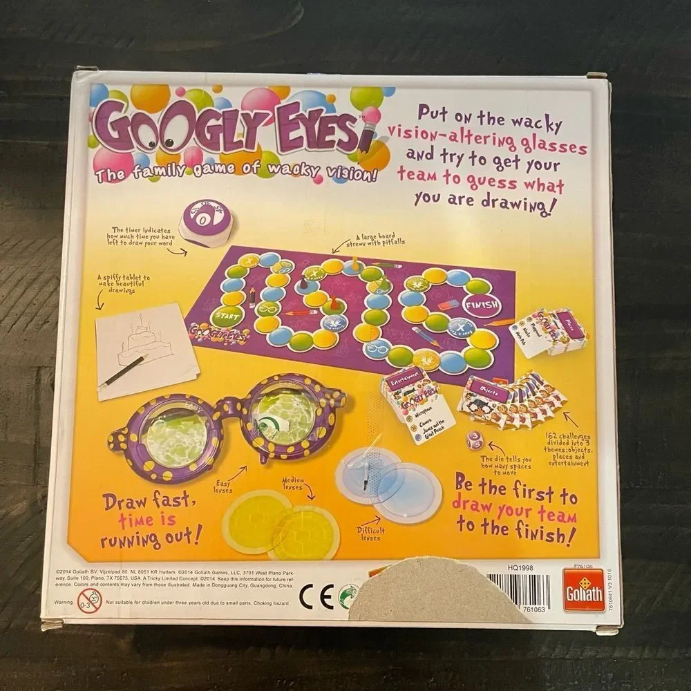 Googly Eyes Family Game by Goliath Ages 7+